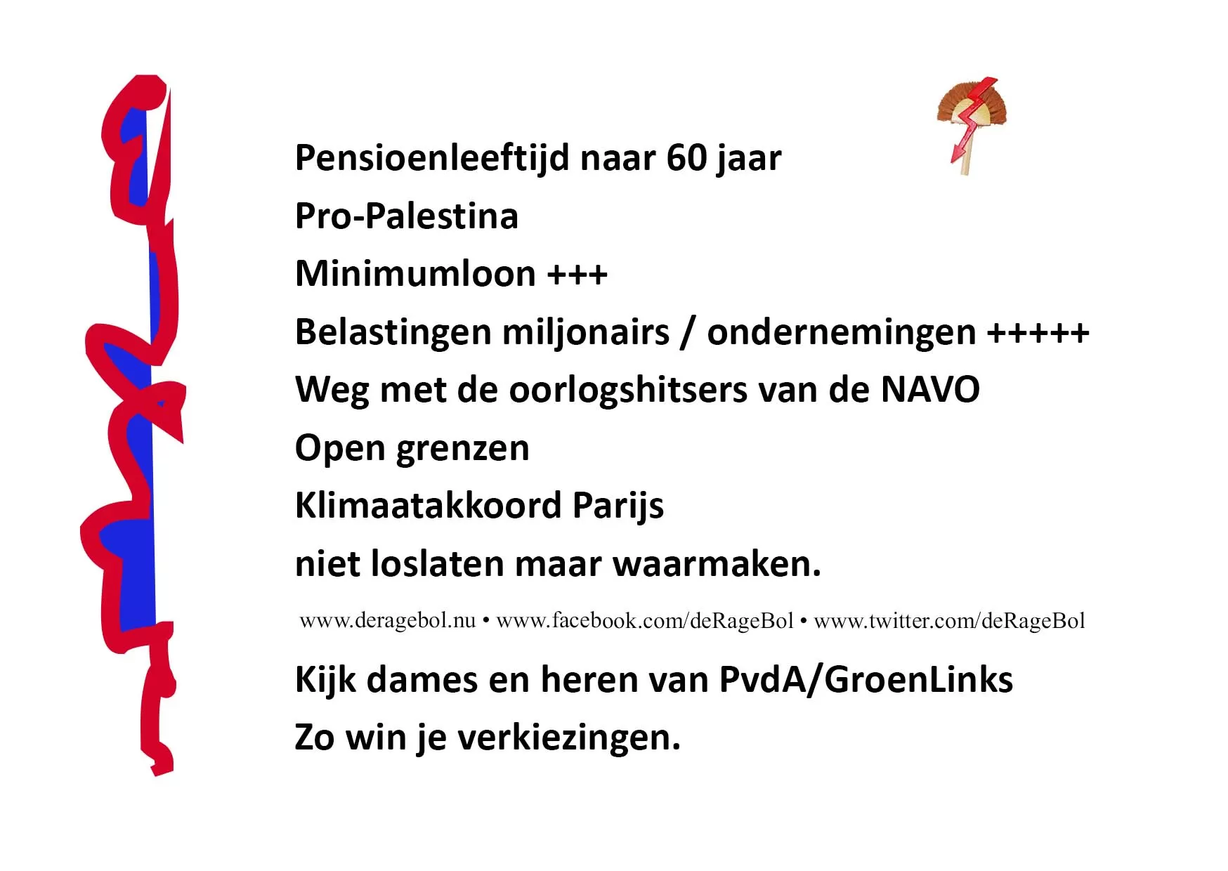 Ragebol Poster  8 juli 2024