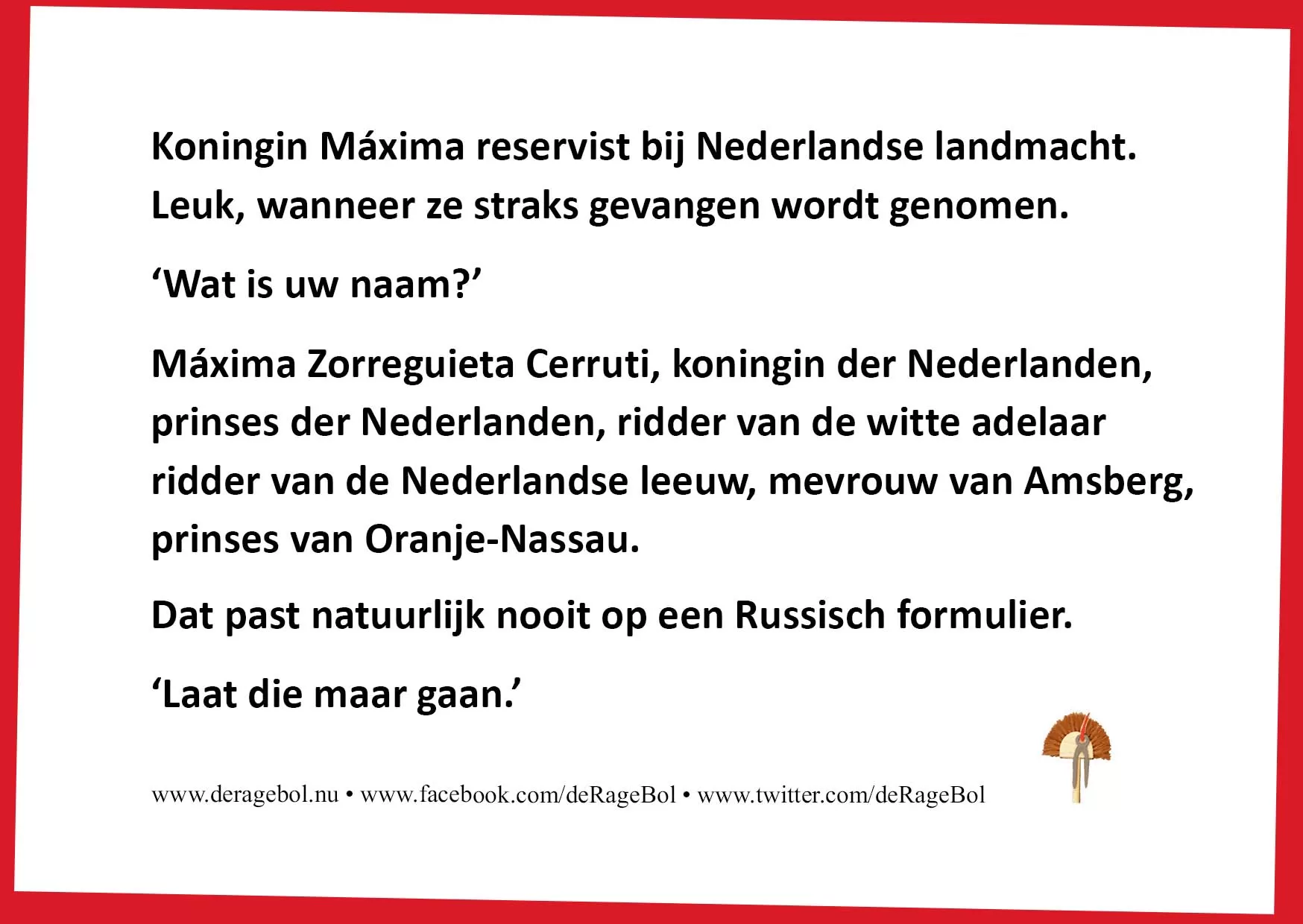 Ragebol Poster  4 februari 2026