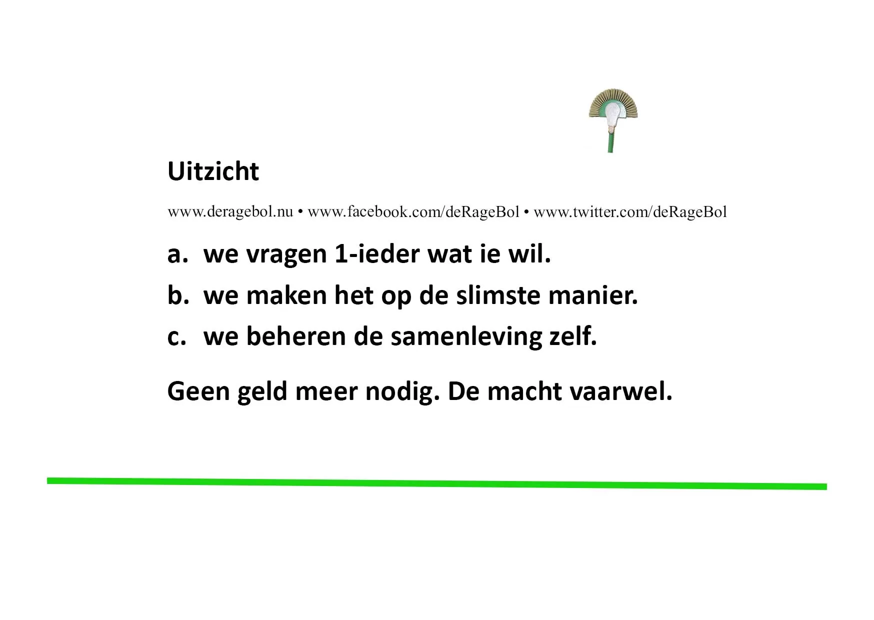 Ragebol Poster 14 juni 2025