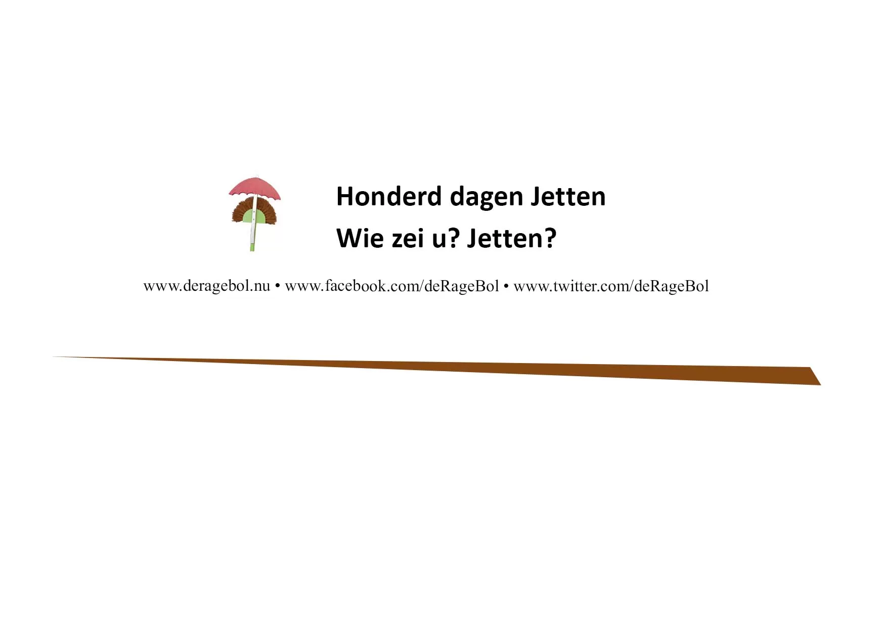 Ragebol Poster  1 juni 2026