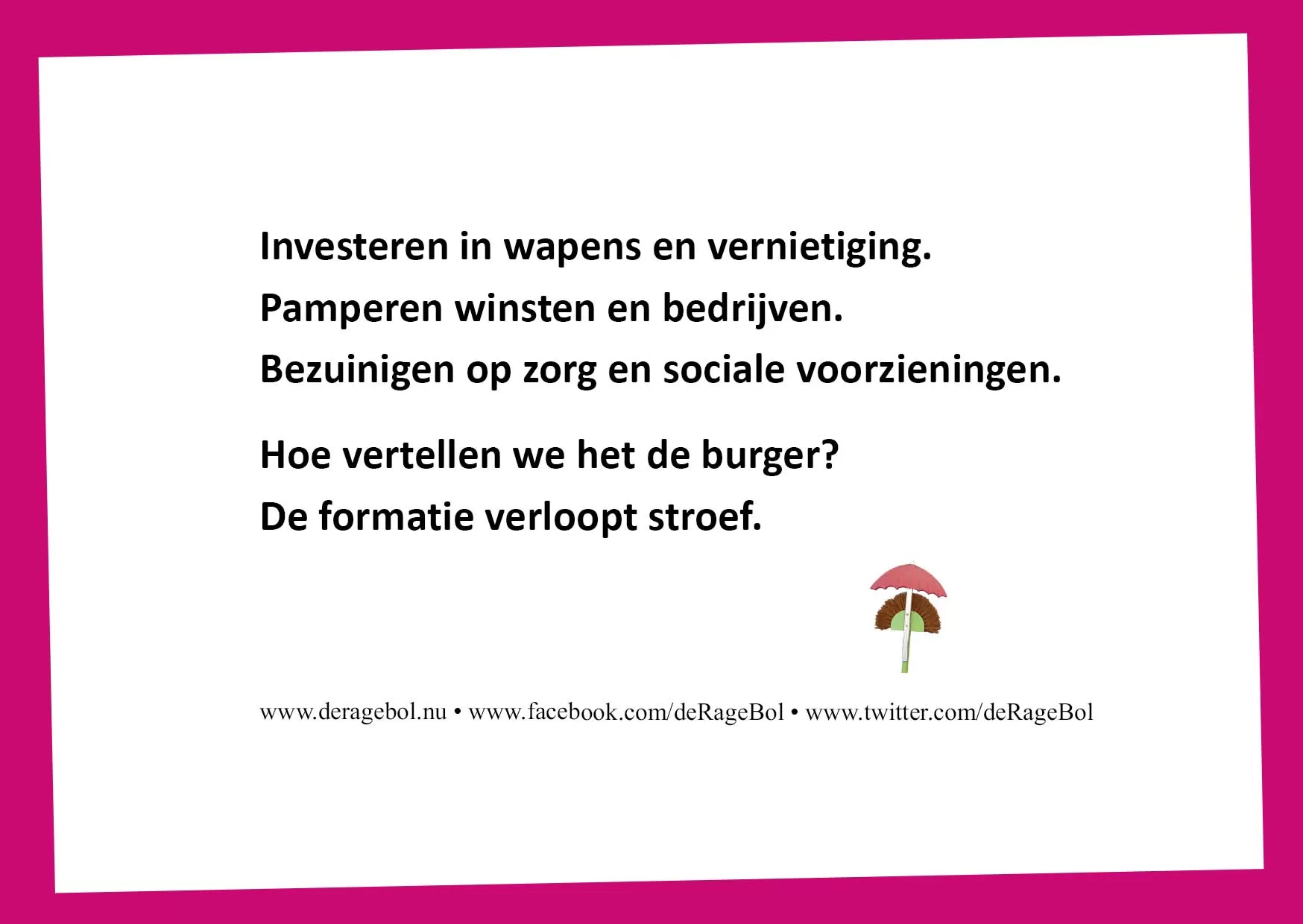 Ragebol Poster 27 januari 2026