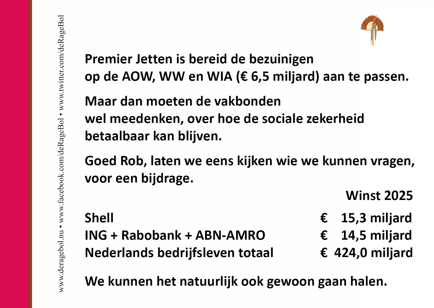 Ragebol Poster 23 mei 2026