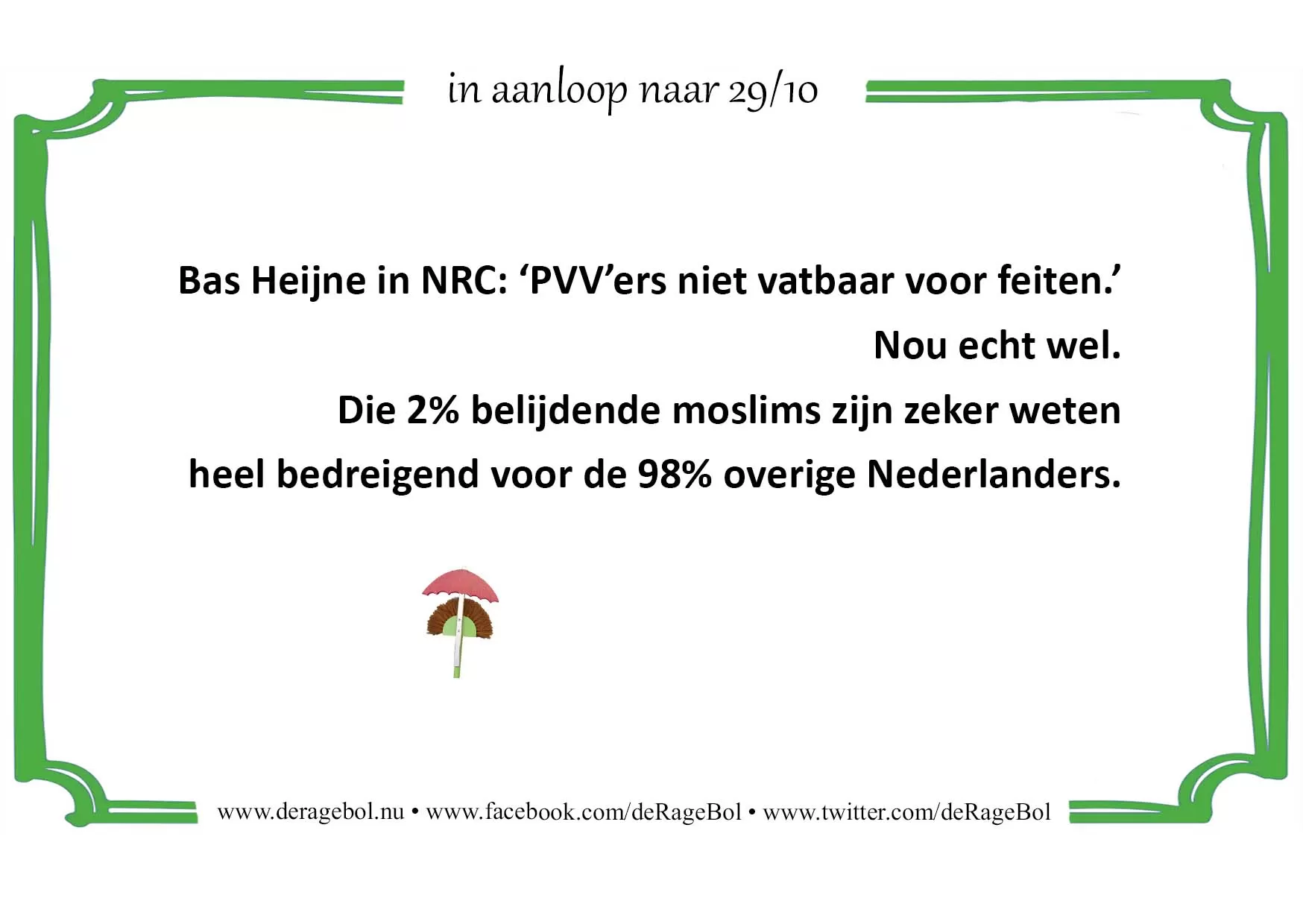 Ragebol Poster 22 oktober 2025 Ragebol Poster 22 oktober 2025