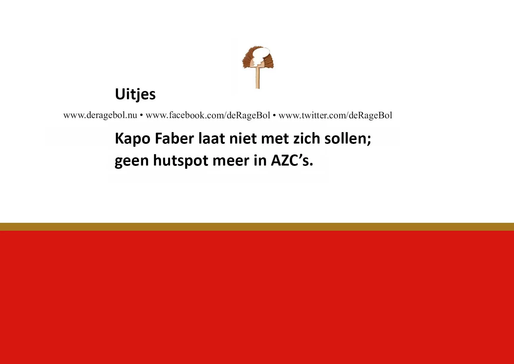 Ragebol Poster 13 mei 2025