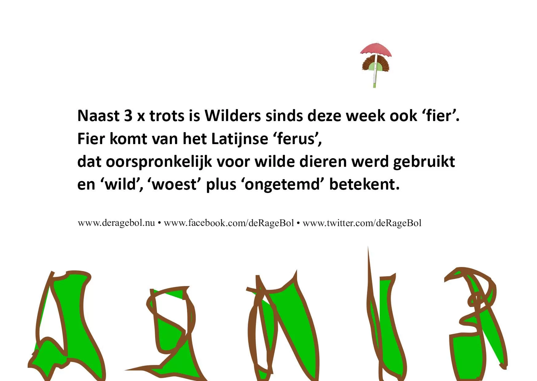 Ragebol Poster  5 juli 2024