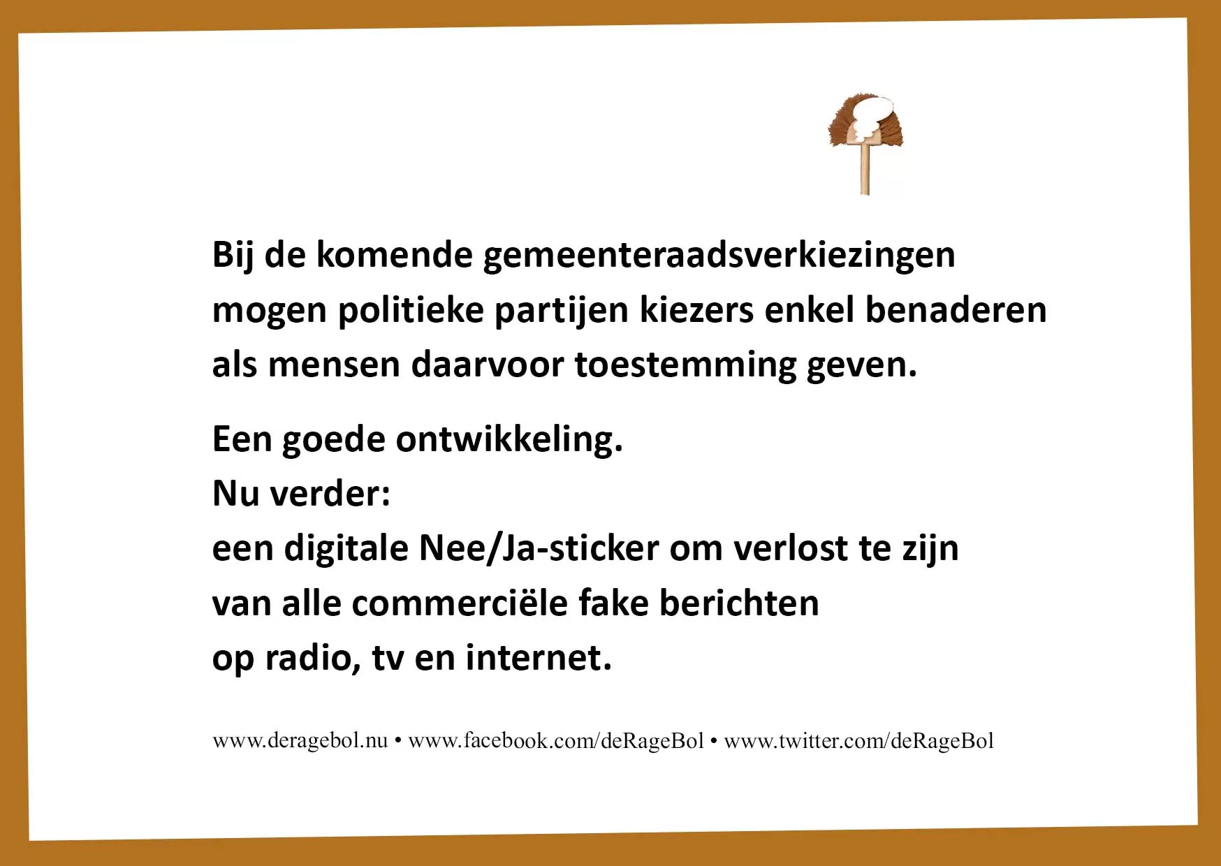 Ragebol Poster 12 maart 2026