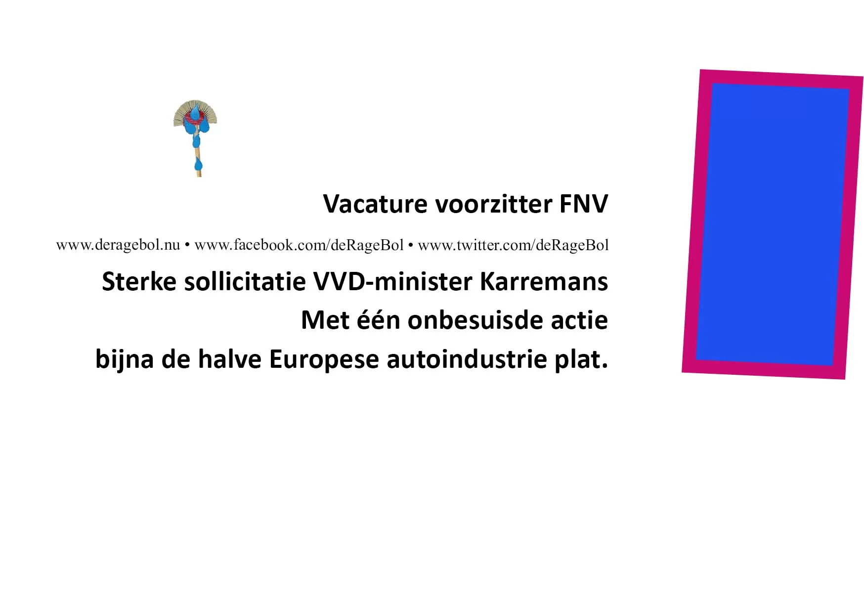 Ragebol Poster 20 november 2025