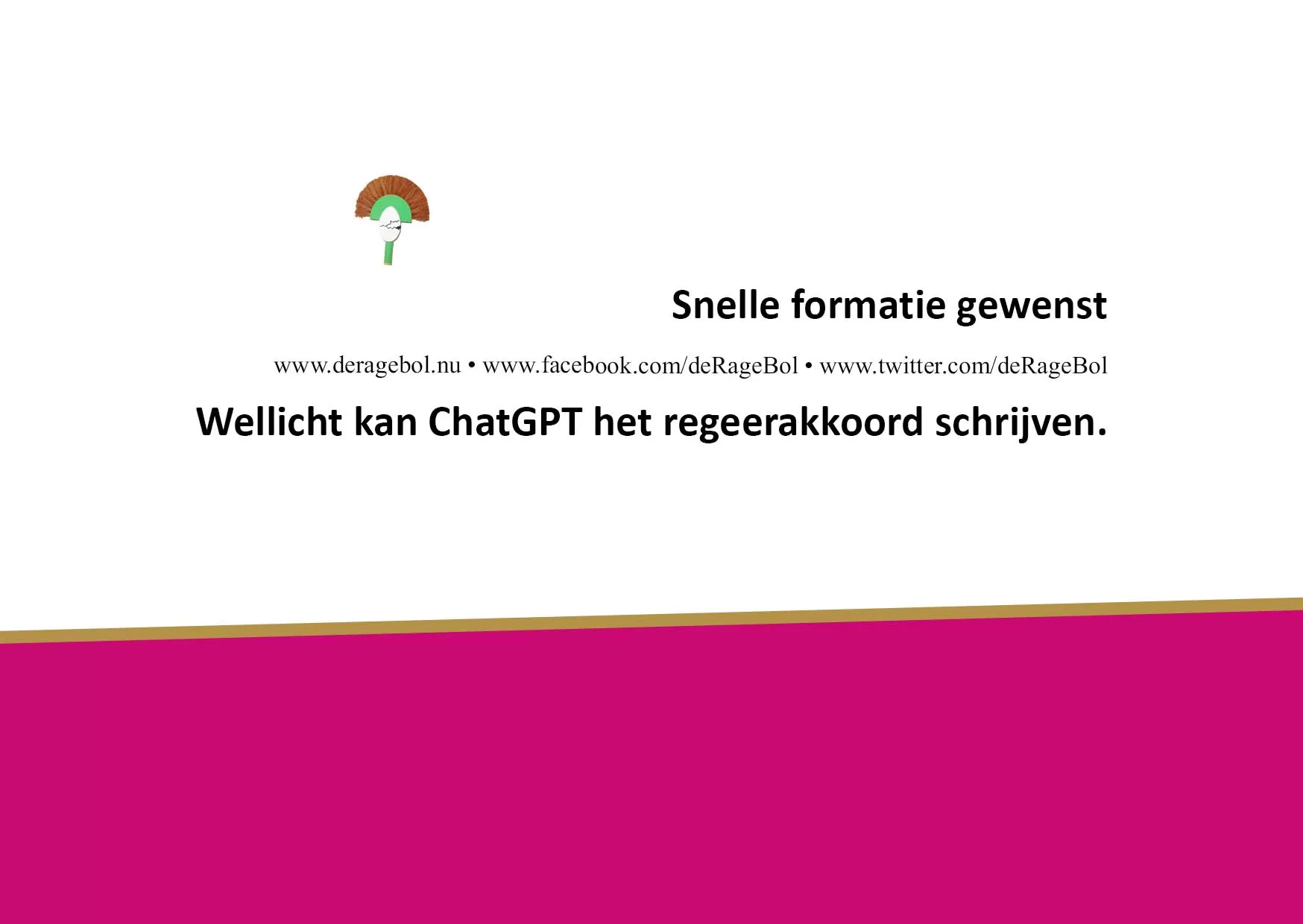 Ragebol Poster 31 oktober 2025