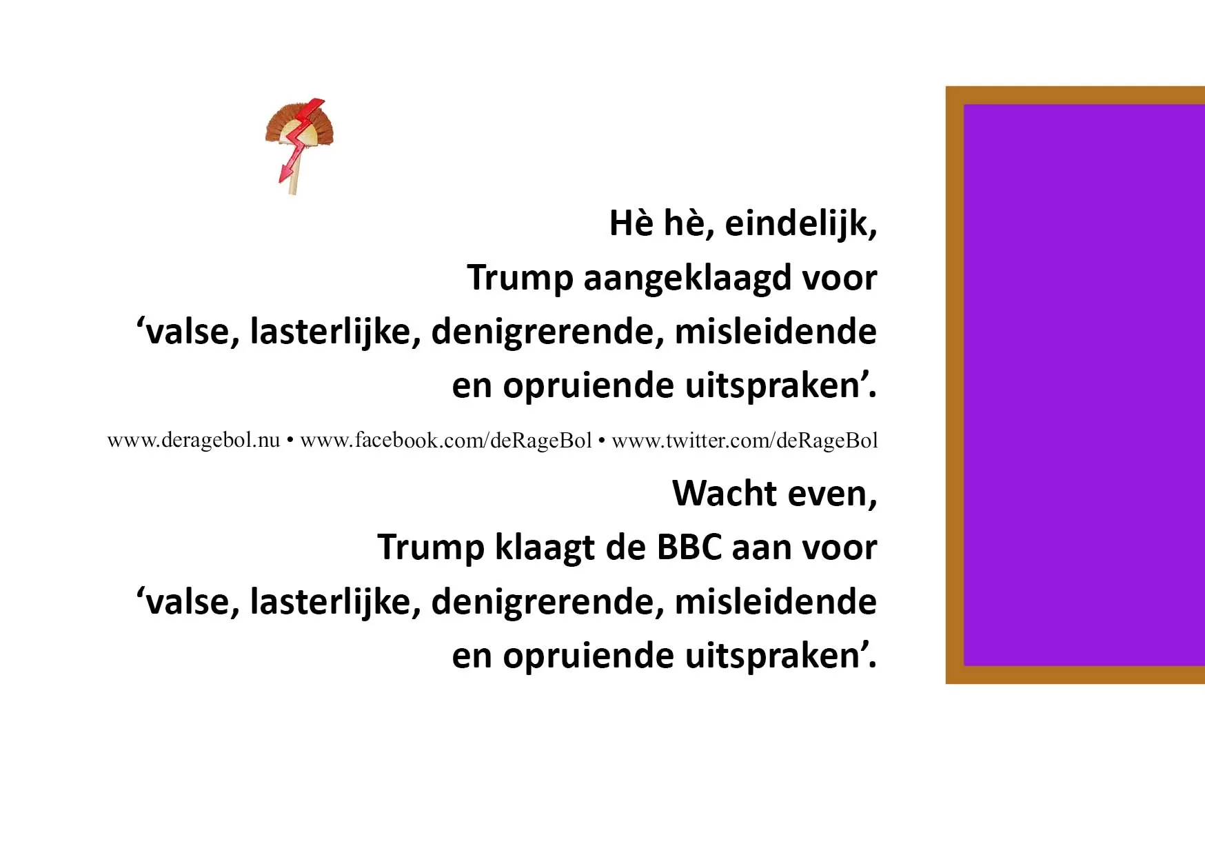 Ragebol Poster 12 november 2025