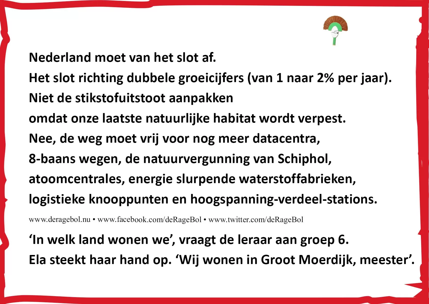 Ragebol Poster 17 november 2025