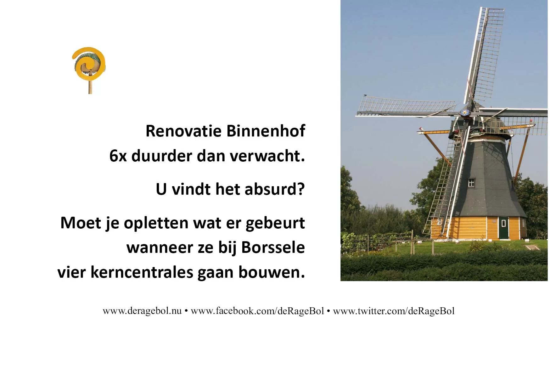 Ragebol Poster 18 november 2025