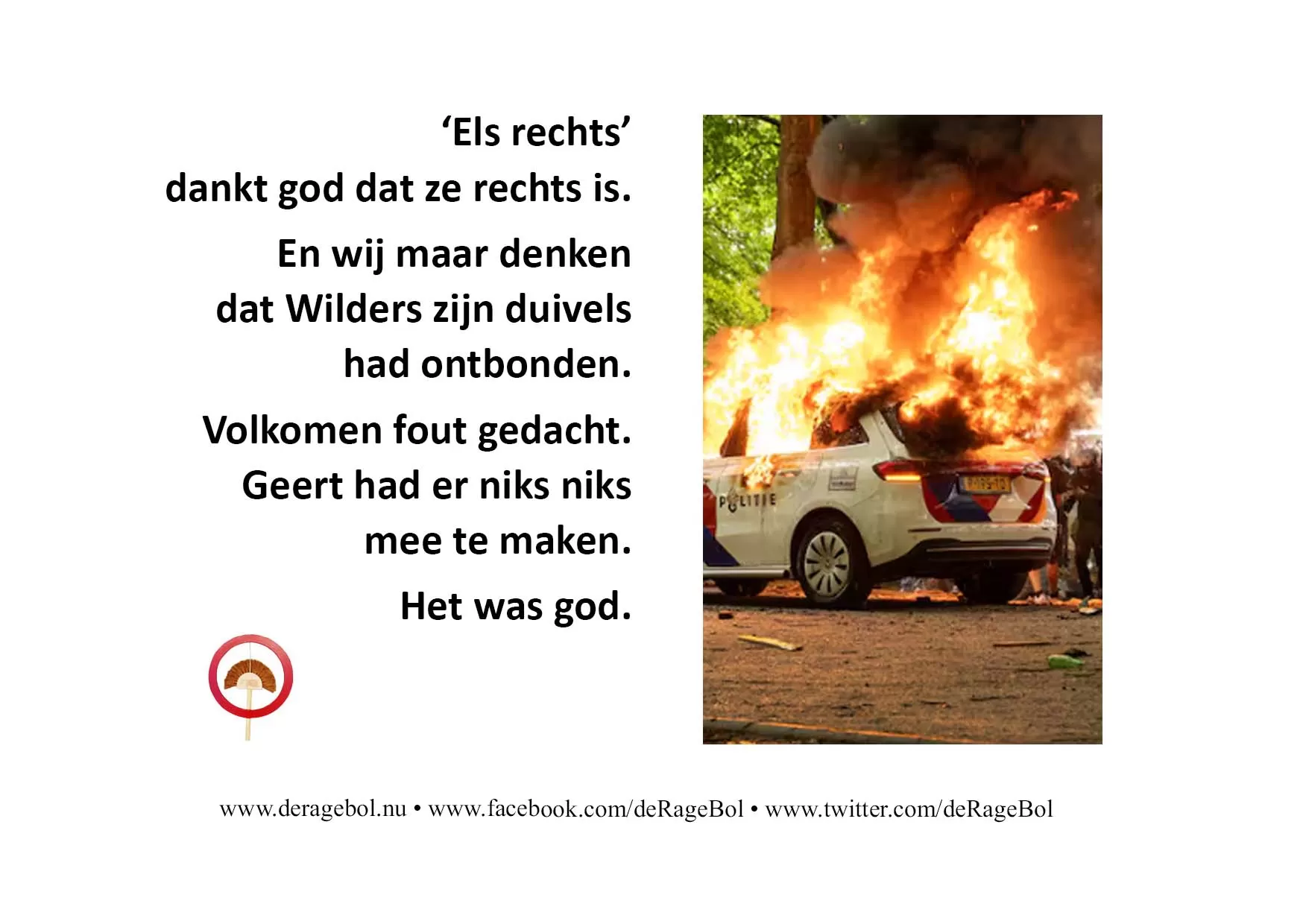 Ragebol Poster 22 september 2025