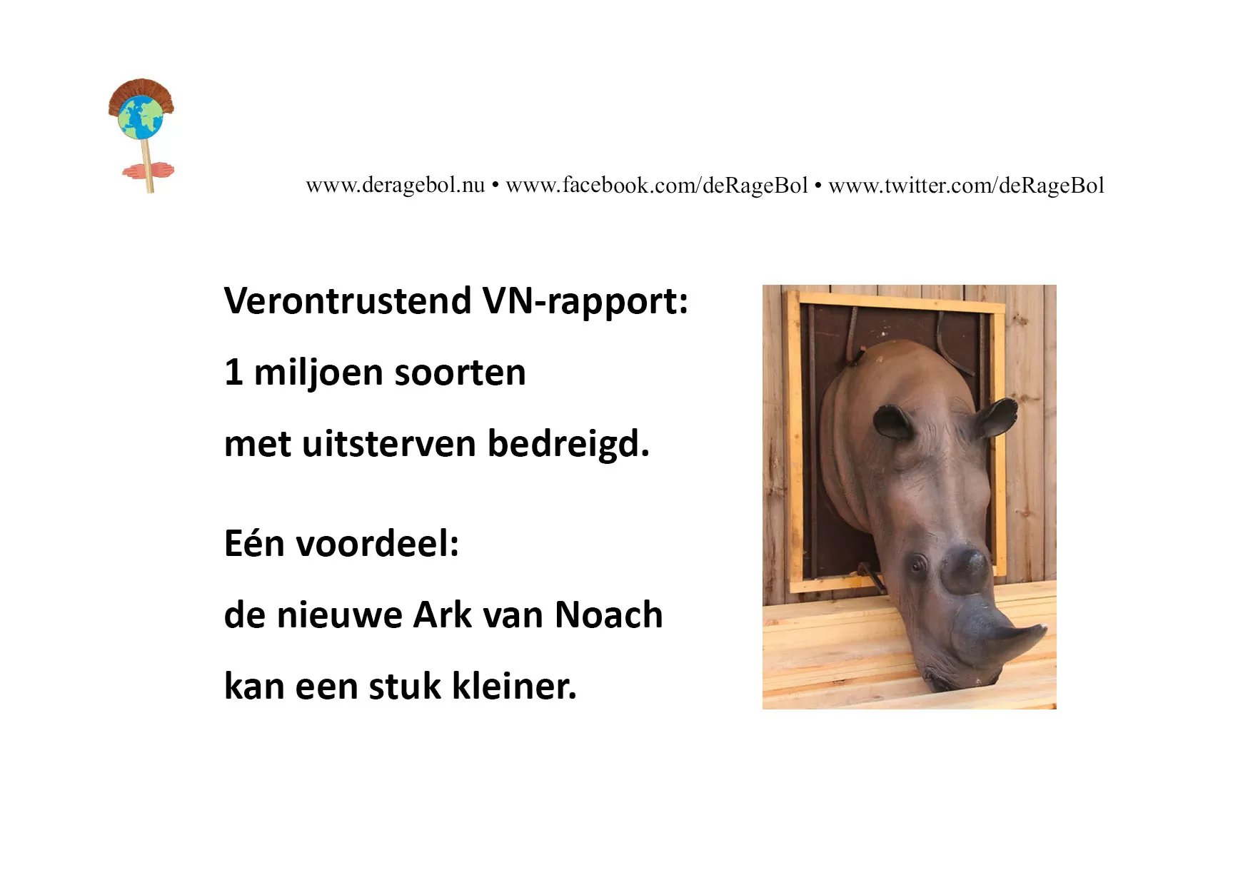 Ragebol Poster  8 mei 2019