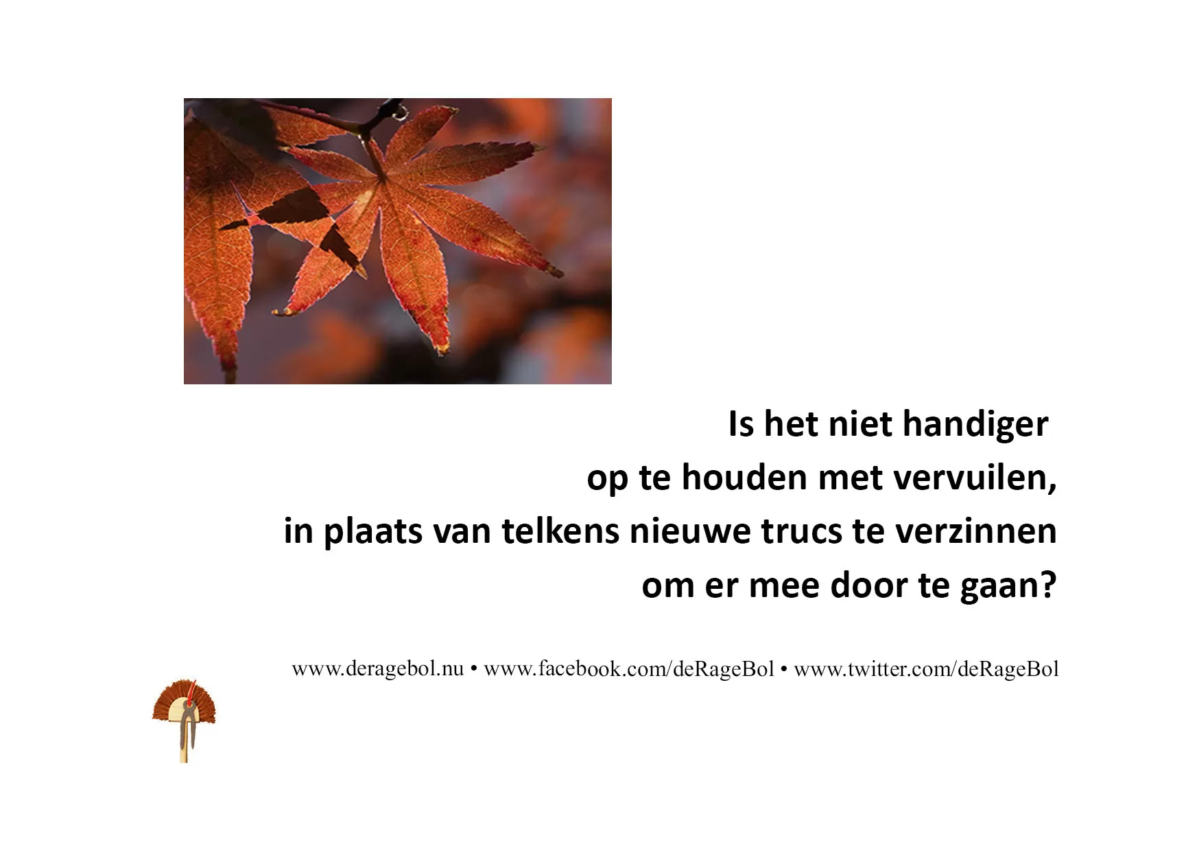 Ragebol Poster 31 oktober 2019