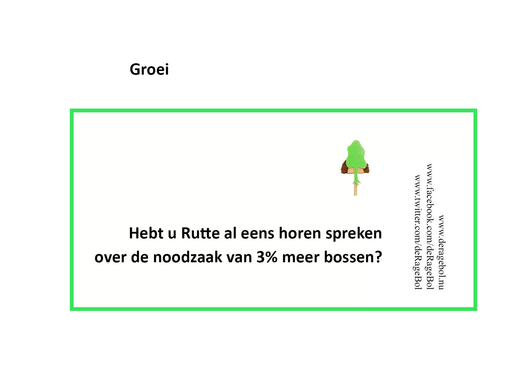 Ragebol Poster  6 januari 2020