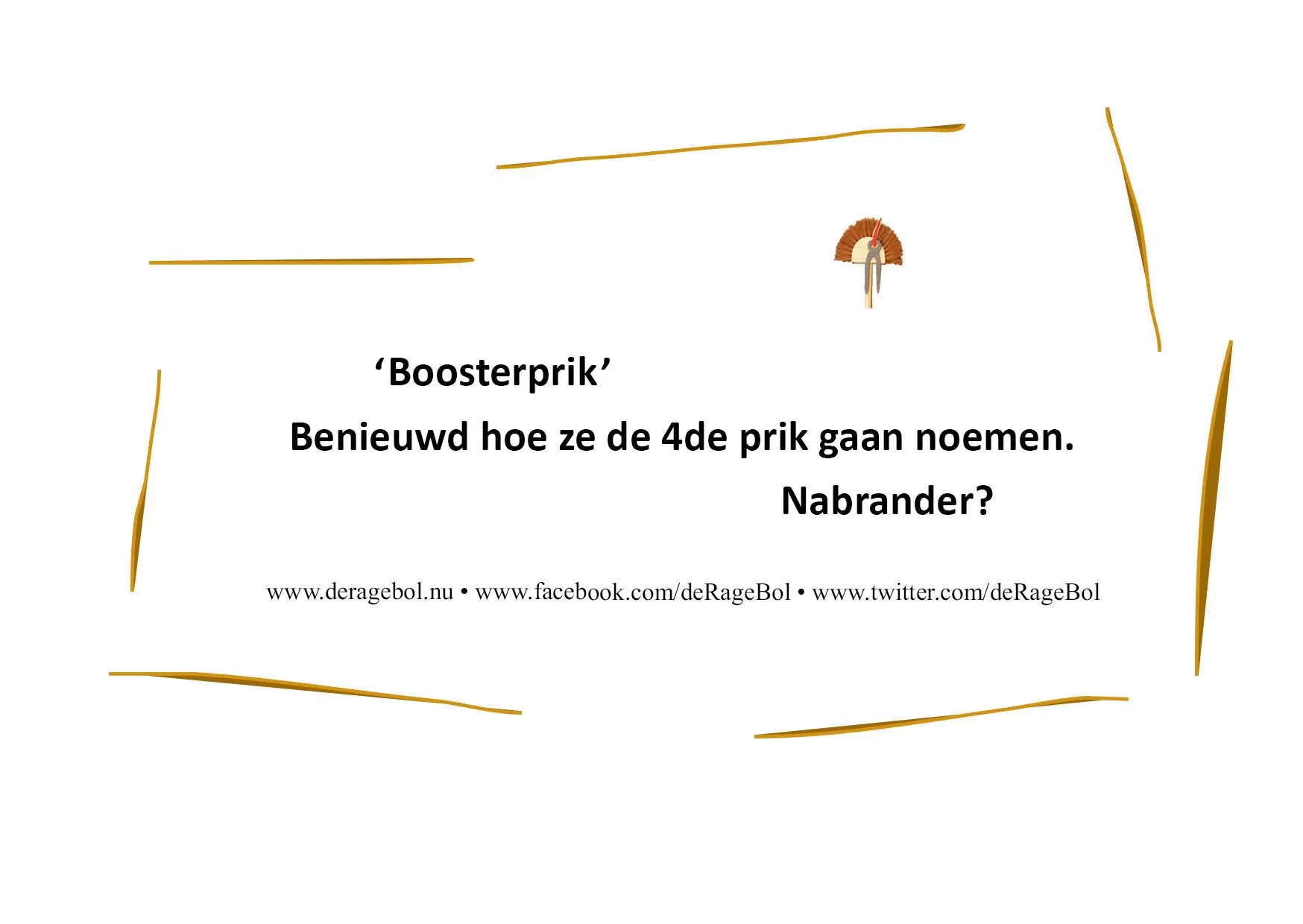 Ragebol Poster  3 november 2021