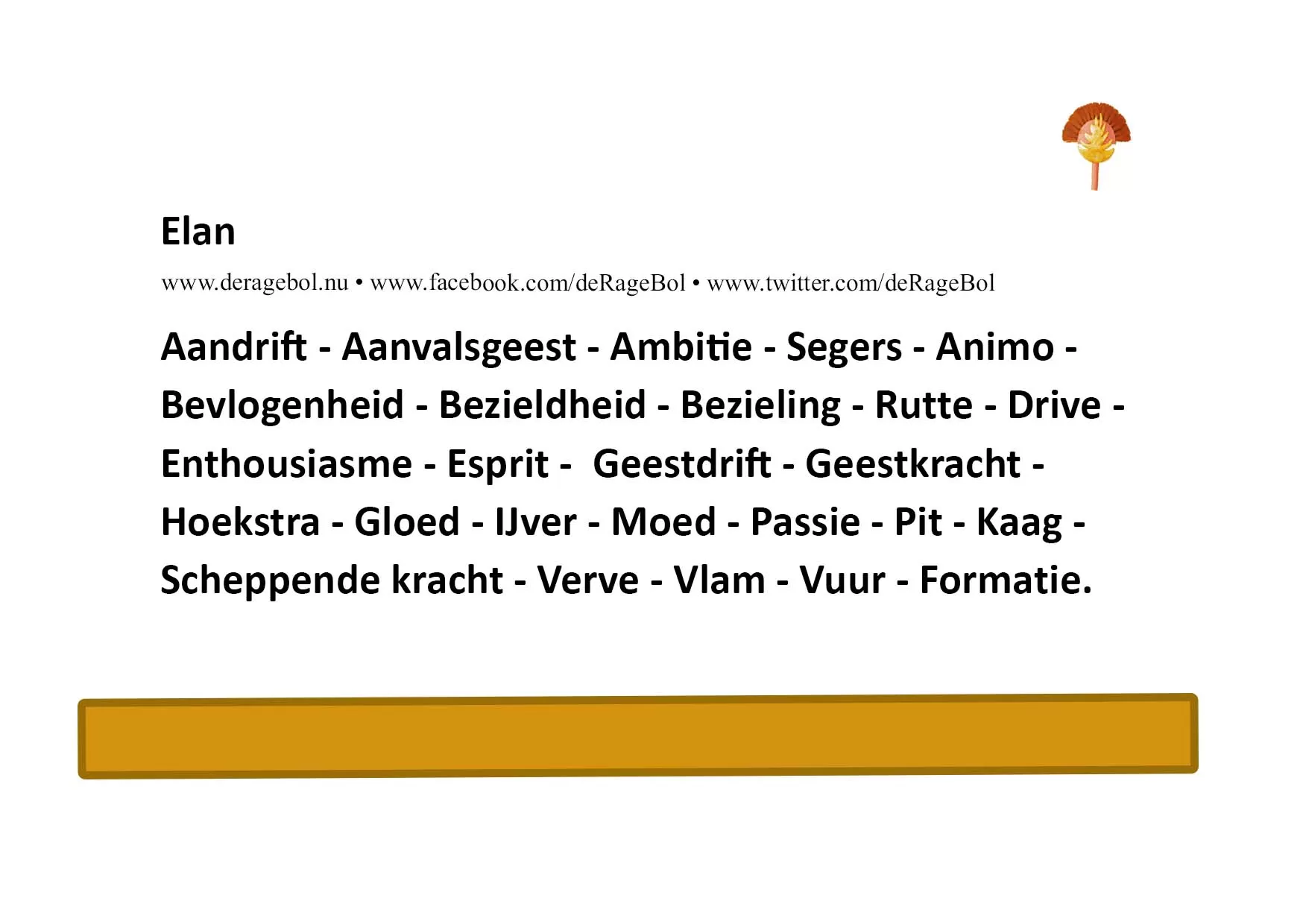 Ragebol Poster  7 december 2021