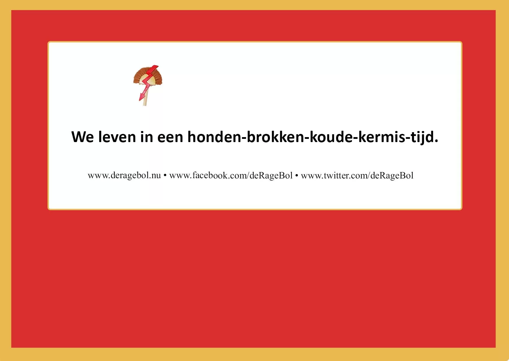 Ragebol Poster 17 september 2021