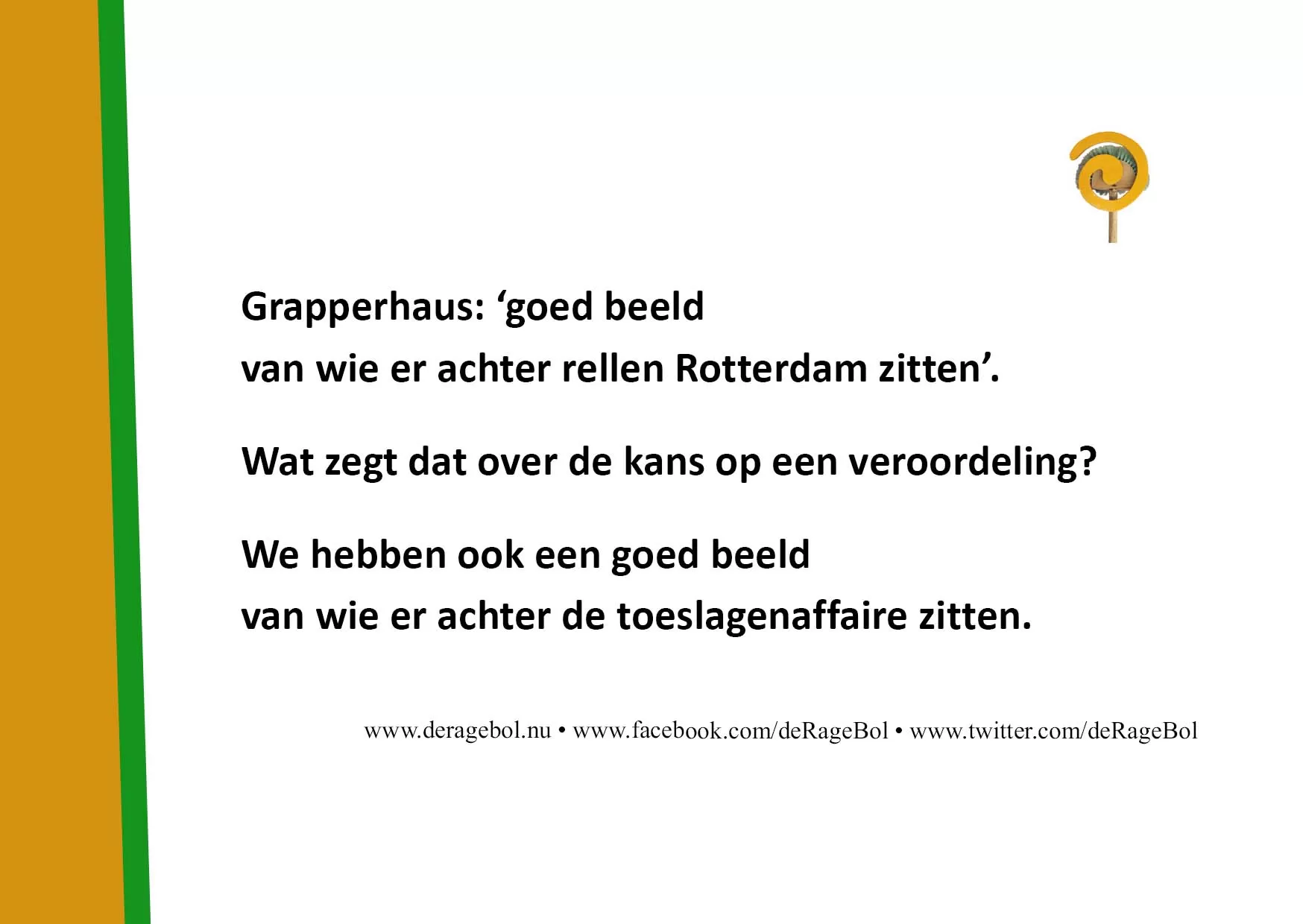 Ragebol Poster 22 november 2021