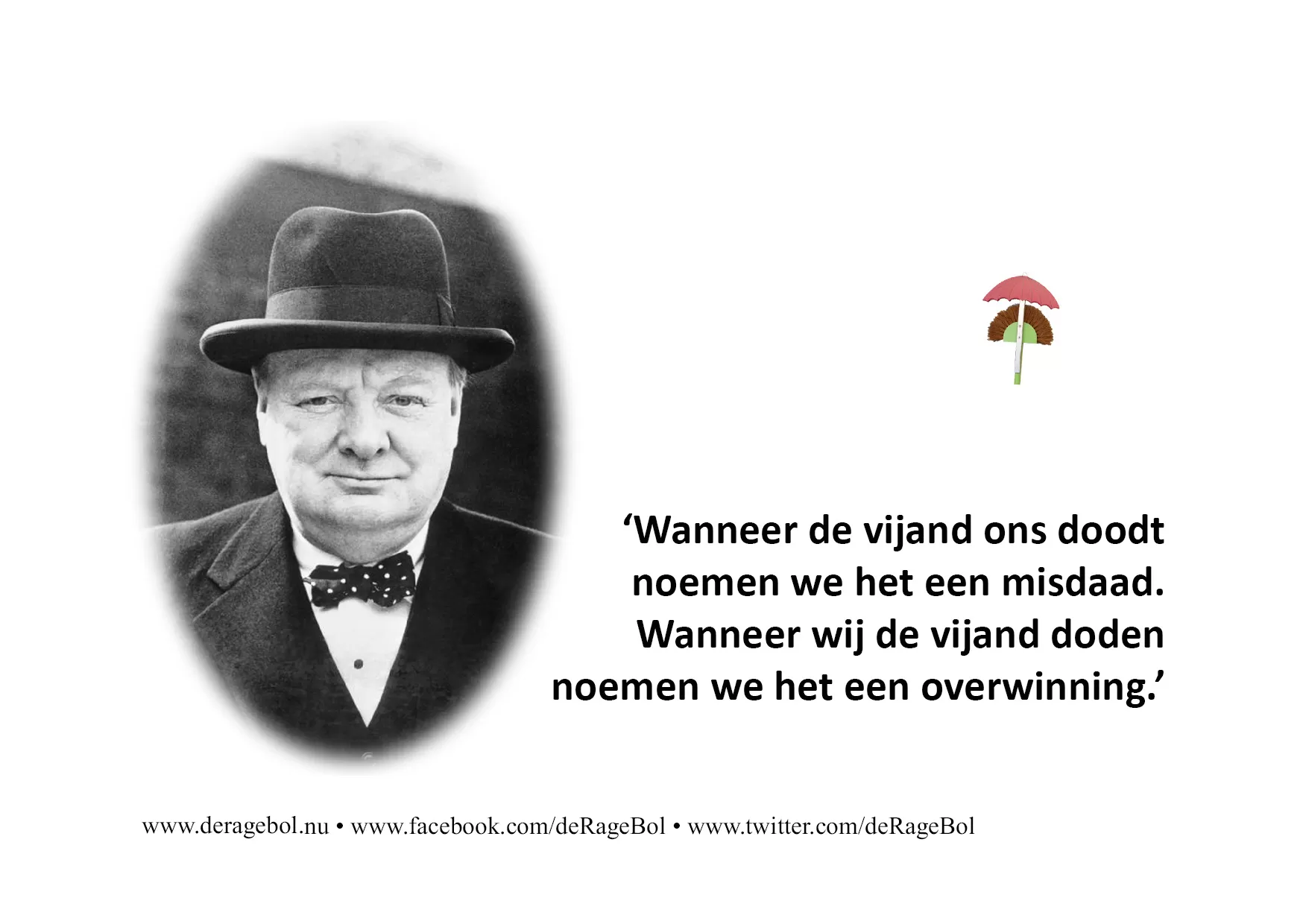 Ragebol Poster  8 januari 2015