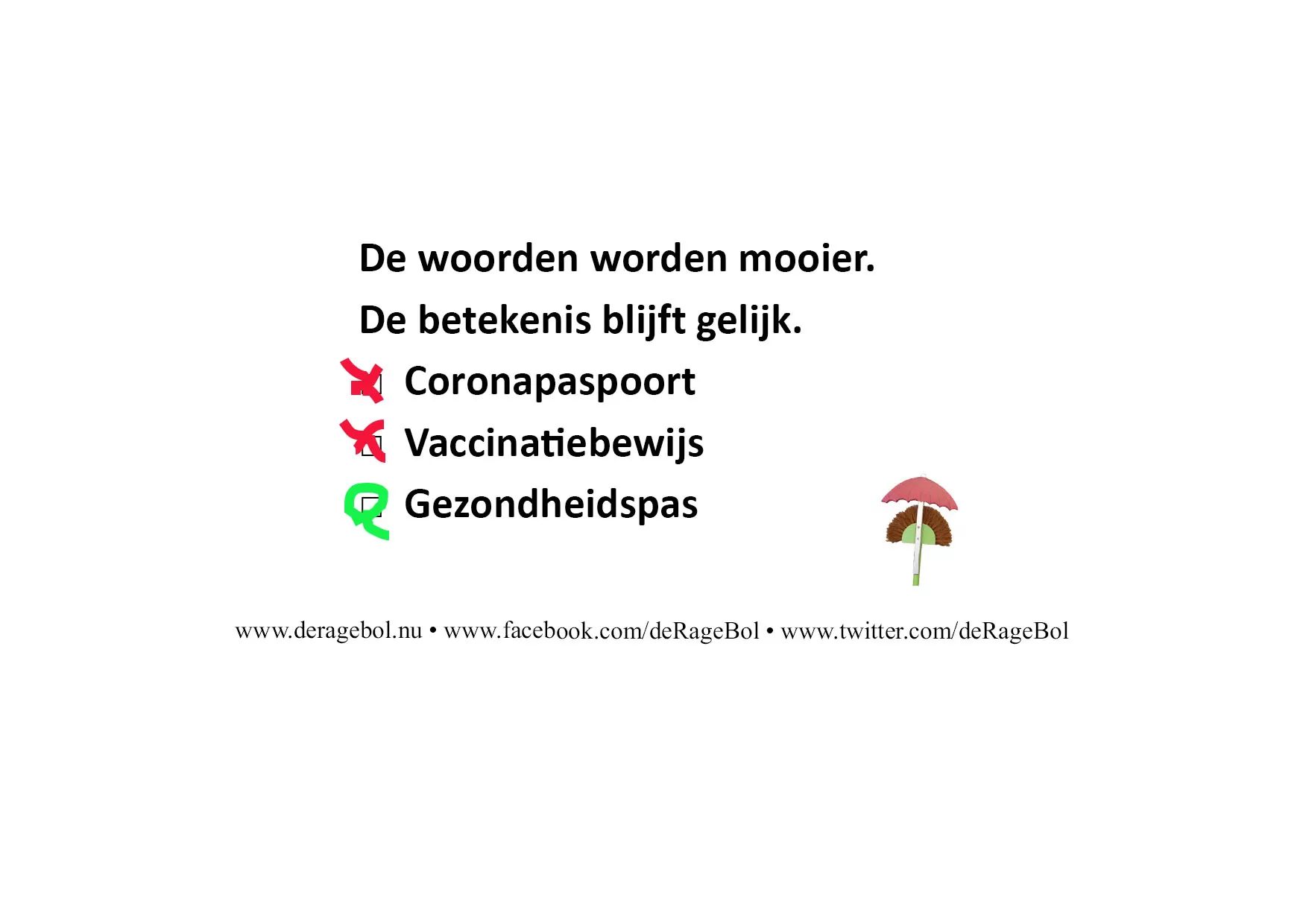 Ragebol Poster 22 maart 2021