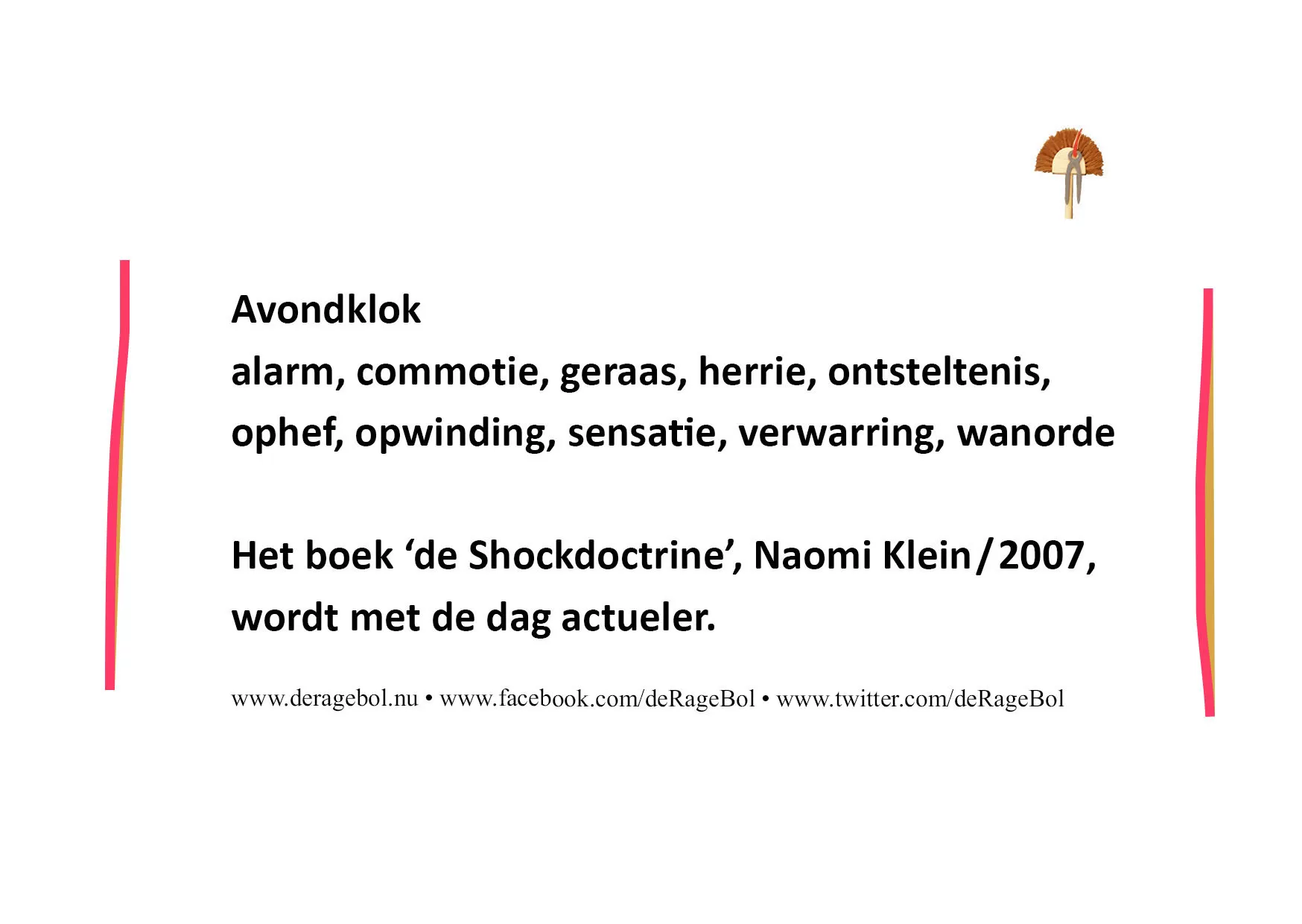 Ragebol Poster 17 februari 2021