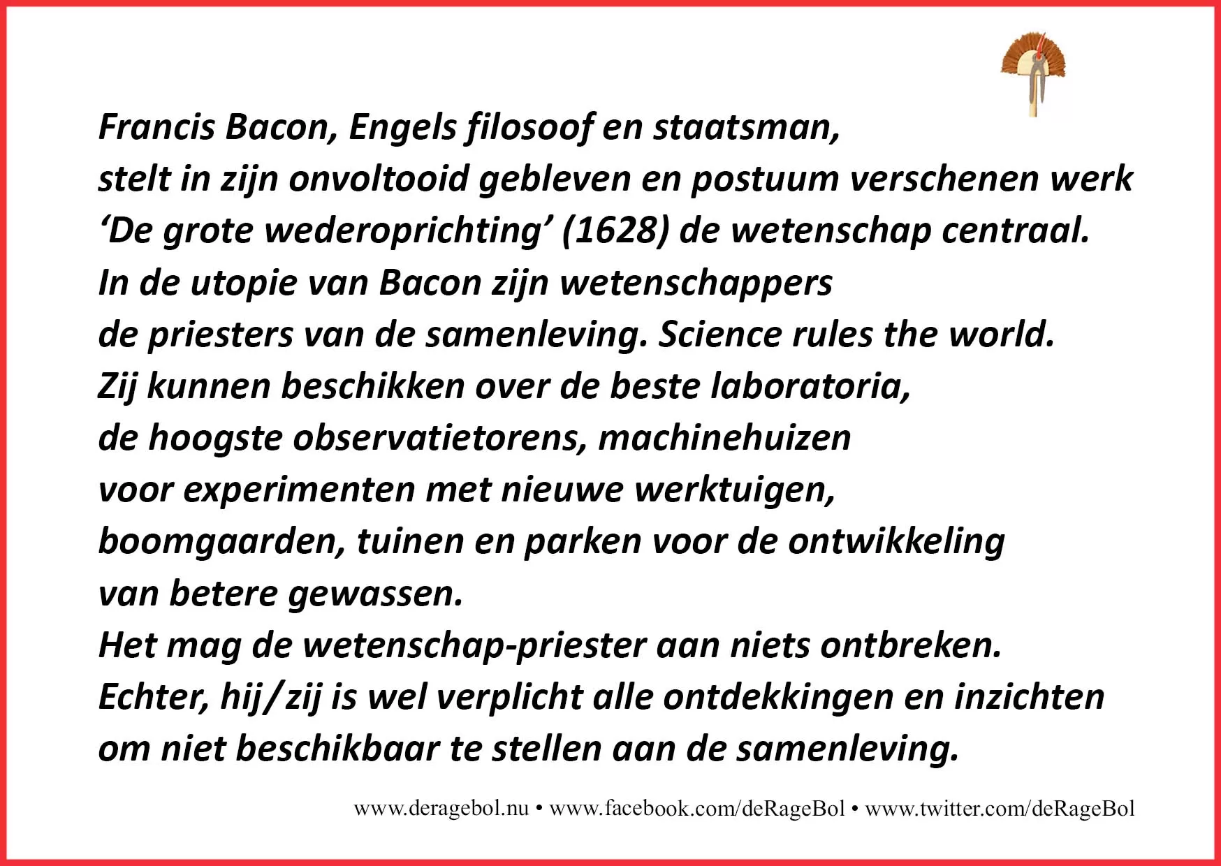 Ragebol Poster 22 januari 2022