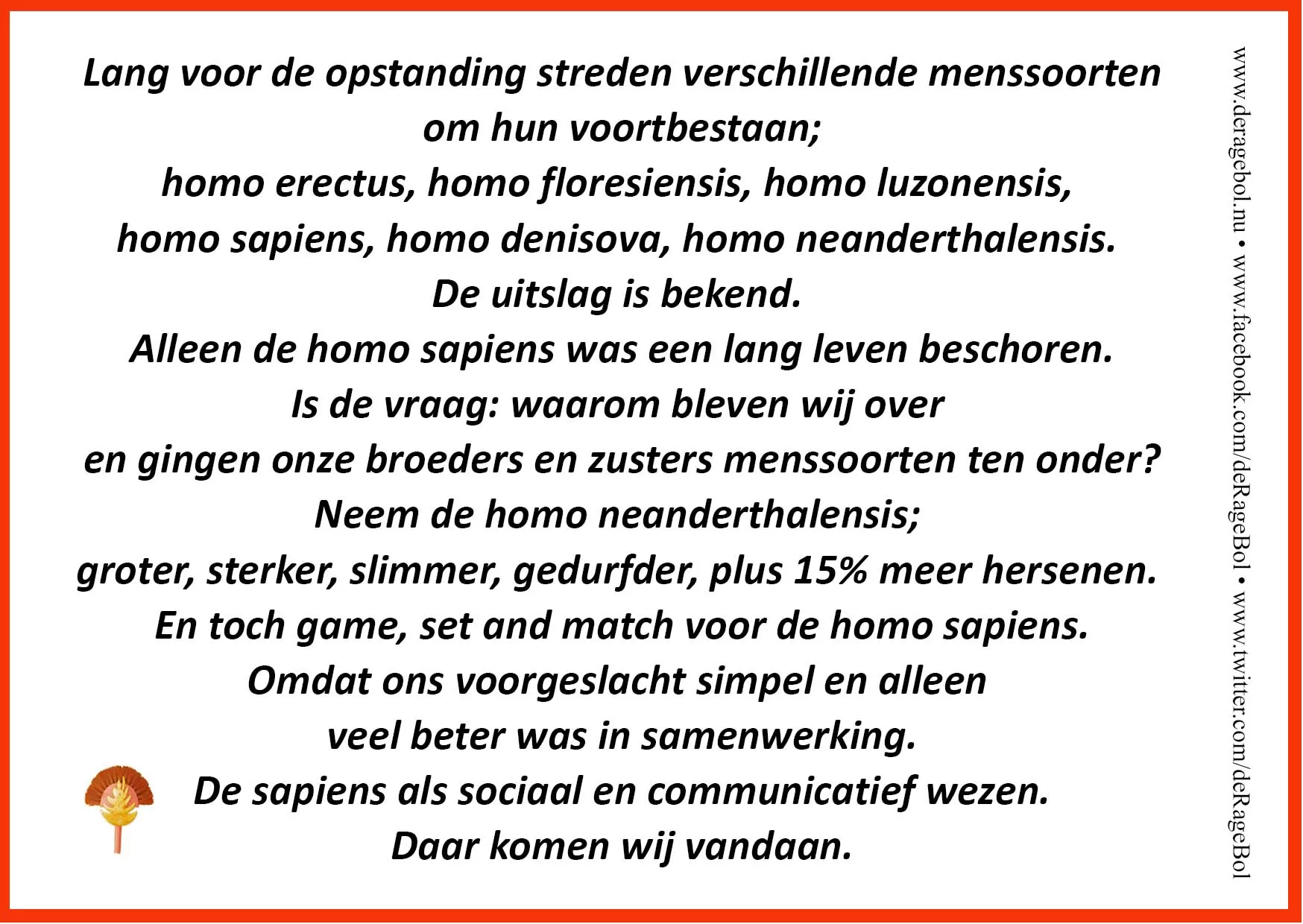 Ragebol Poster 23 februari 2022