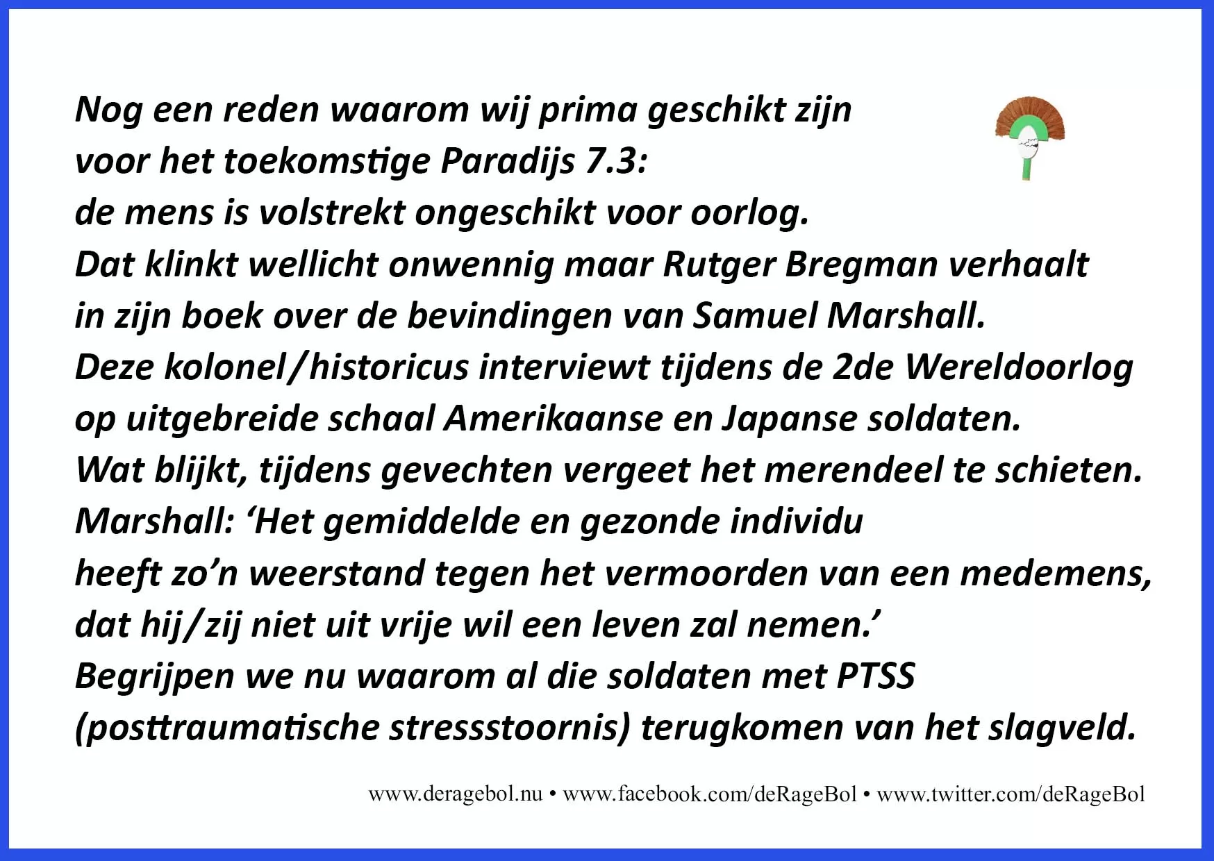 Ragebol Poster 24 februari 2022