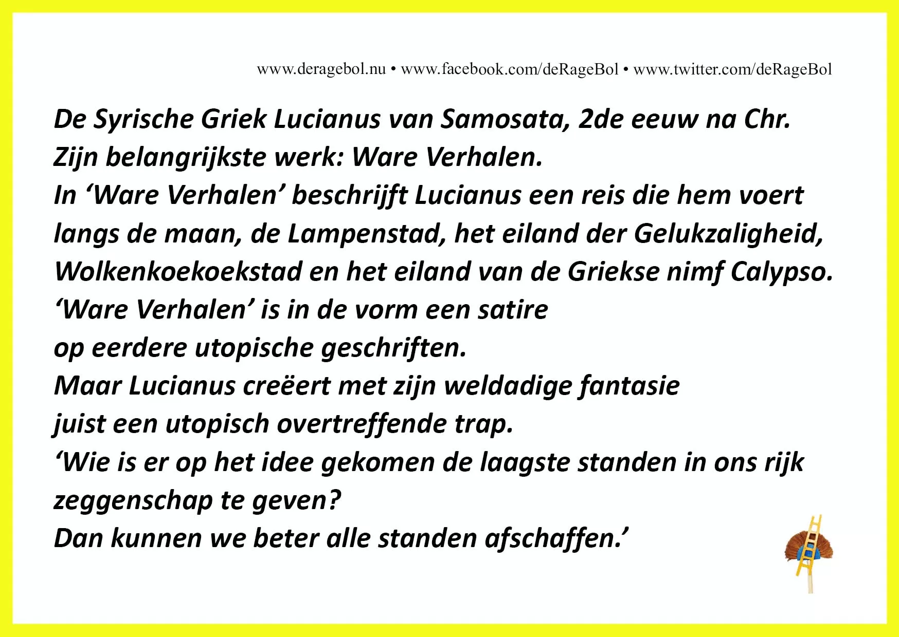 Ragebol Poster 20 januari 2022