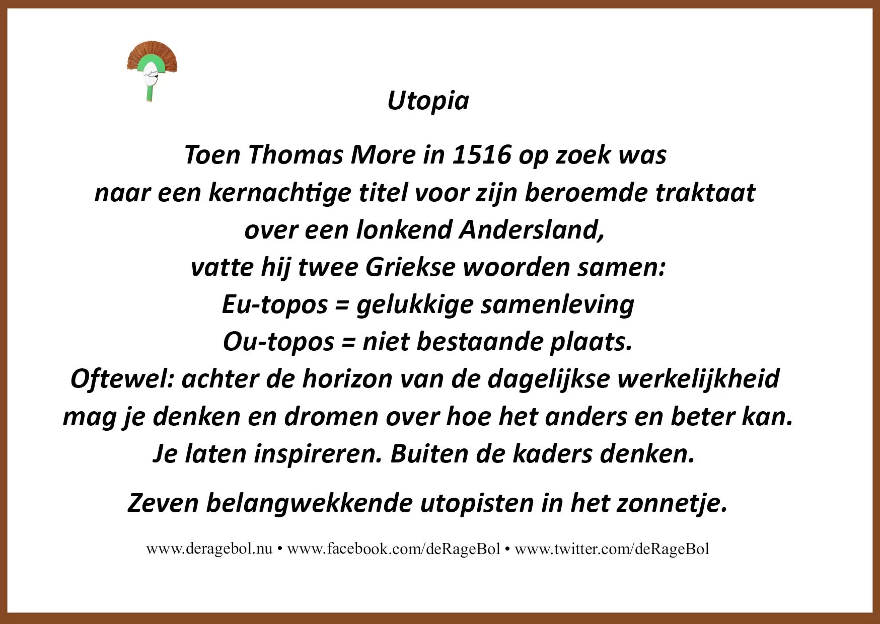 Ragebol Poster 17 januari 2022