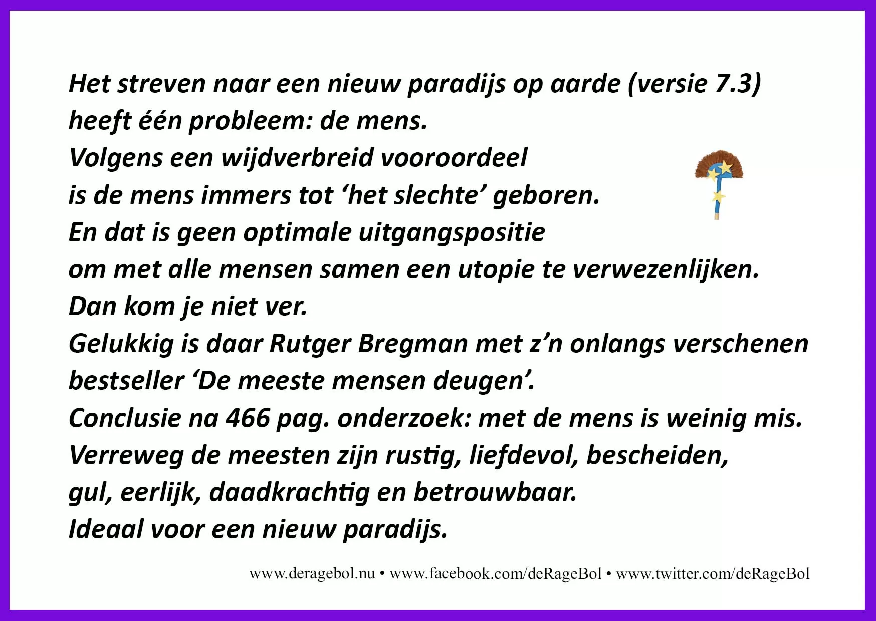 Ragebol Poster 21 februari 2022