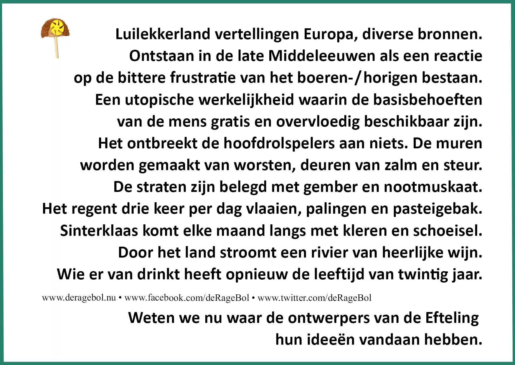 Ragebol Poster 21 januari 2022