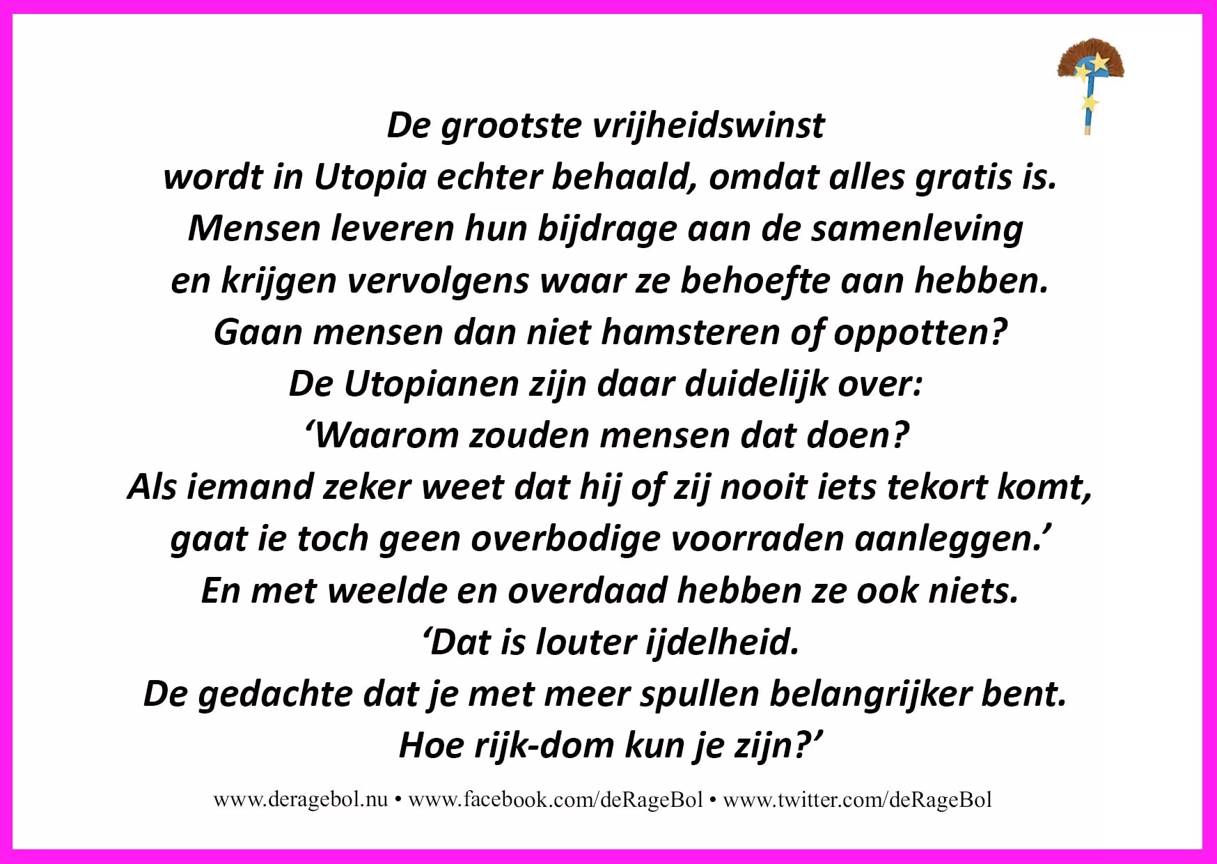 Ragebol Poster  8 februari 2022