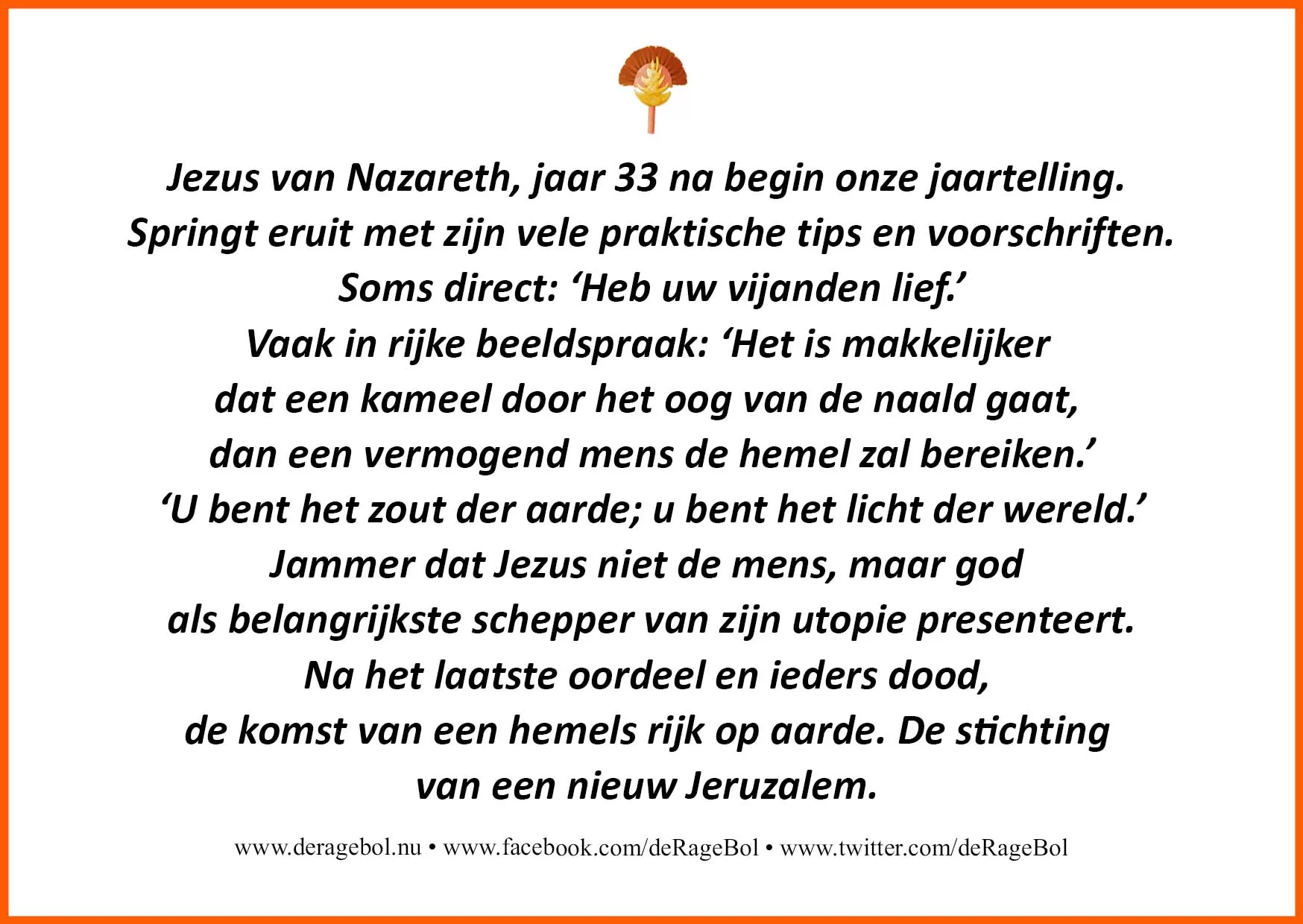 Ragebol Poster 19 januari 2022